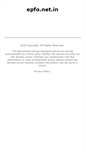 Mobile Screenshot of epfo.net.in